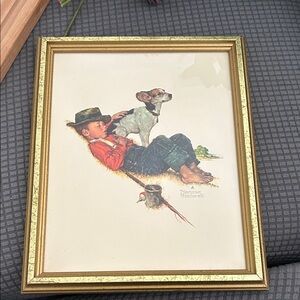 Framed Art - Norman Rockwell